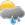 Cloudy Skies with moderate rain