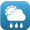 Cloudy Skies with moderate rain