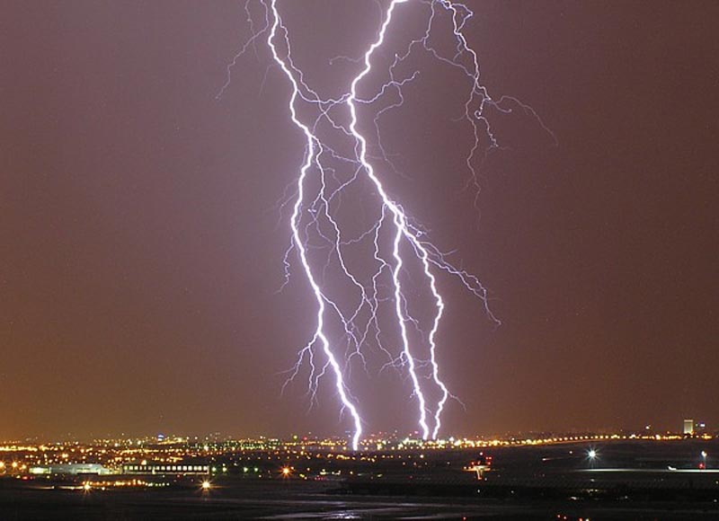 Tormenta en Madrid, 16/07/04.